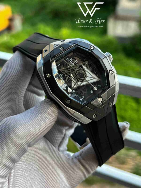 Hublot Big Bang Sang Bleu spirit (Silver-Black)